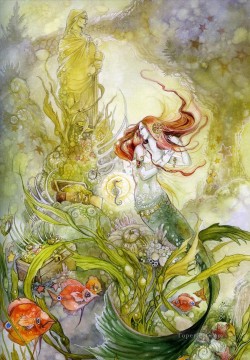 her garden Fantasy Oil Paintings